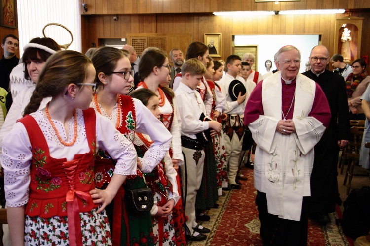 Kolęda abp. Marka Jędraszewskiego w USD w Prokocimiu