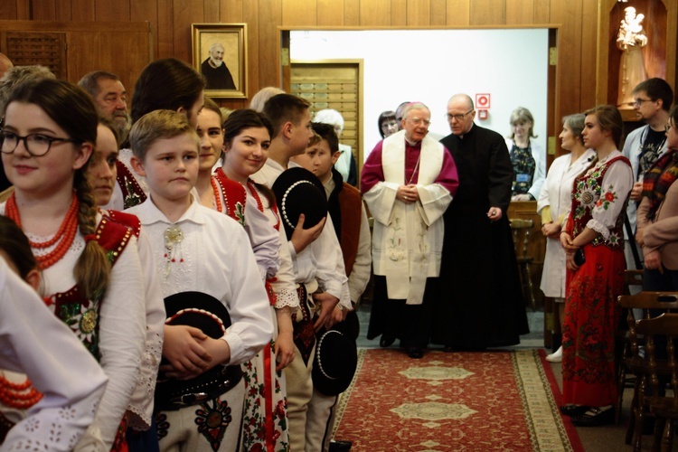 Kolęda abp. Marka Jędraszewskiego w USD w Prokocimiu