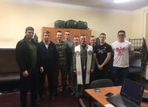 Z wizytą kolędową u studentów Akademii Wojsk Lądowych
