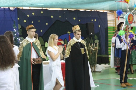Integracyjne jasełka dla hospicjum w Zespole Szkół Specjalnych w Wapienicy - 2018