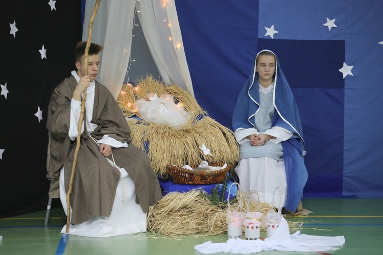 Integracyjne jasełka dla hospicjum w Zespole Szkół Specjalnych w Wapienicy - 2018