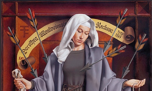 Krzysztof Izdebski-Cruz „Bł. Dorota z Mątowów”, bazylika Mariacka, Gdańsk.