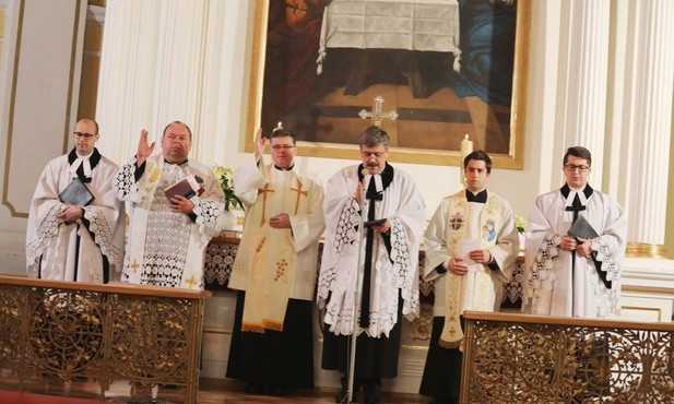 Błogosławieństwo na zakończenie ekumenicznej modlitwy w Ustroniu