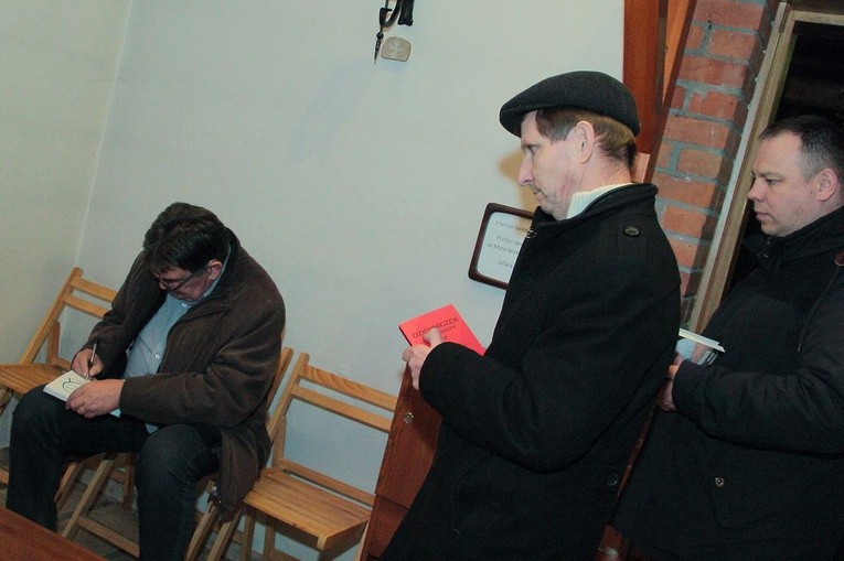 Jan Budziaszek w pustelni