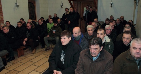 Jan Budziaszek w pustelni