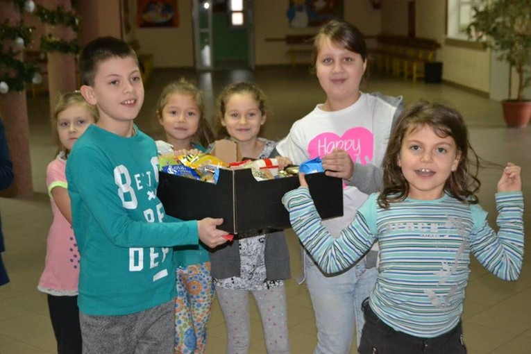 Wolontariusze z Sawina