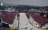 Kibicowanie pod Wielką Krokwią