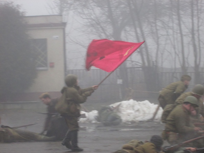 Rekonstrukcja walk o Miechowice z 1945 roku