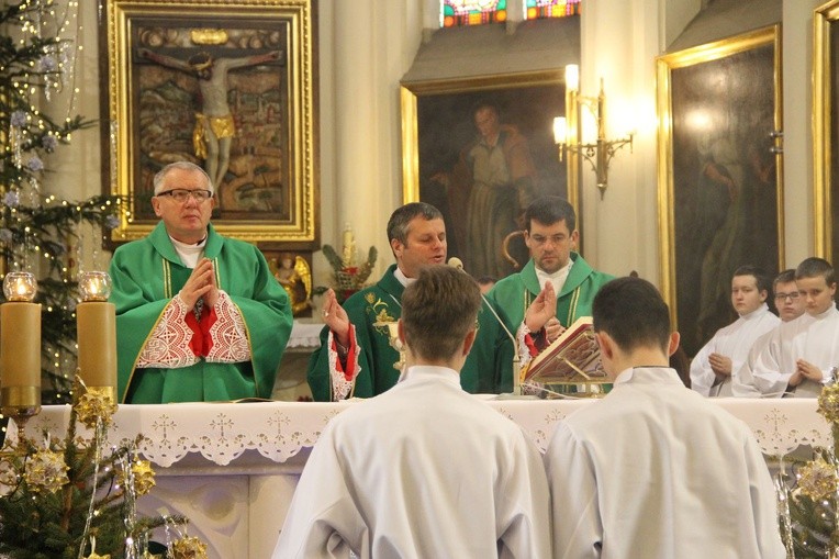 Poświęcenie dzwonów w Grybowie