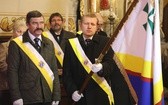 Poświęcenie sztandaru Rycerzy Kolumba w Gilowicach