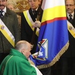 Poświęcenie sztandaru Rycerzy Kolumba w Gilowicach