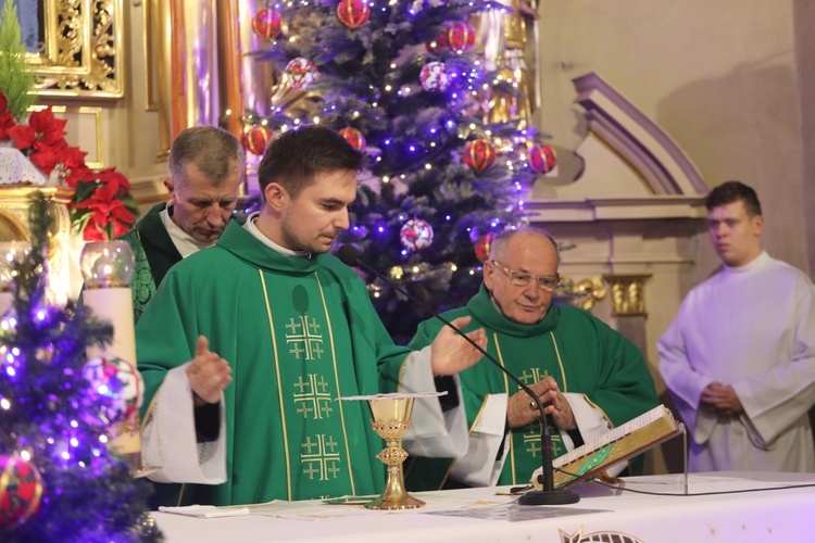 Poświęcenie sztandaru Rycerzy Kolumba w Gilowicach