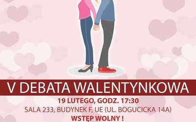 Debata walentynkowa "Chwilowo panna, jeszcze kawaler", Katowice, 19 lutego