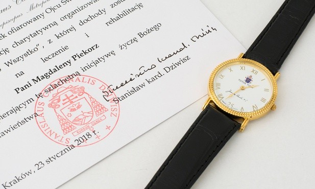 Wylicytuj zegarek św. Jana Pawła II