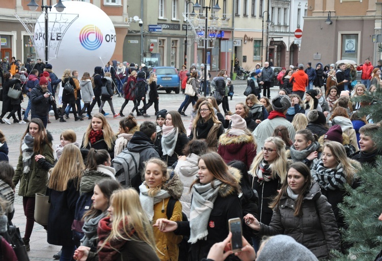 Polonez na opolskim Rynku