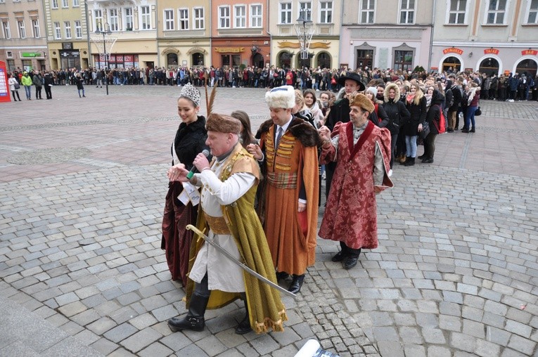 Polonez na opolskim Rynku