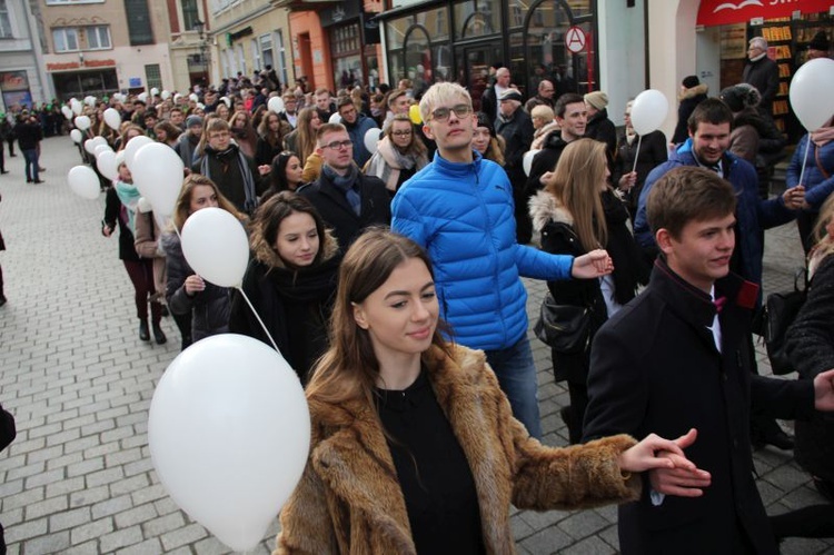 Polonez na zielonogórskiej starówce