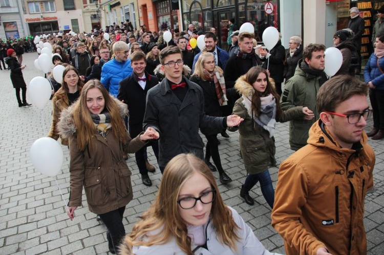 Polonez na zielonogórskiej starówce