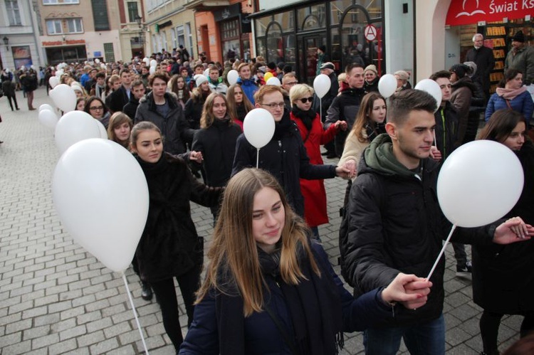 Polonez na zielonogórskiej starówce