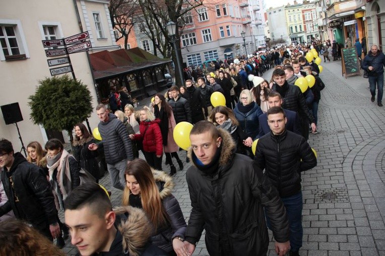 Polonez na zielonogórskiej starówce