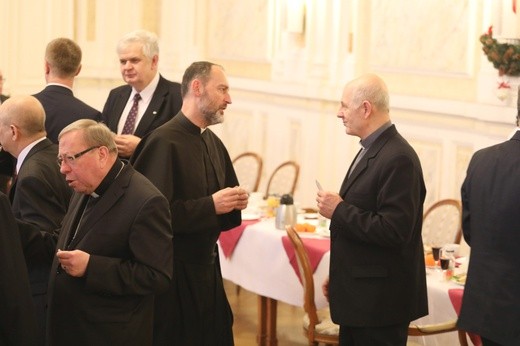 Noworoczne spotkanie duszpasterzy i samorządowców w bielskim ratuszu - 2018