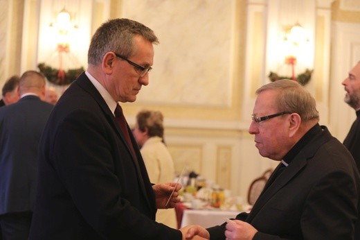 Noworoczne spotkanie duszpasterzy i samorządowców w bielskim ratuszu - 2018