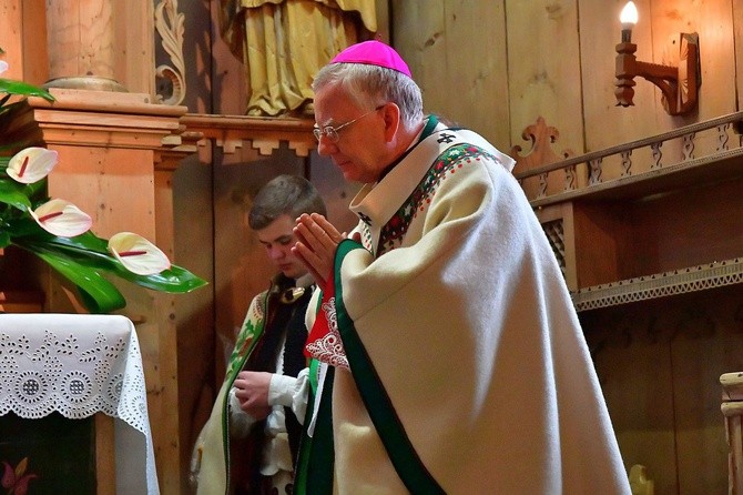 Abp Marek Jędraszewski w Zakopanem