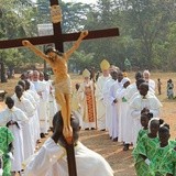 Konsekracja kościoła w Bagandou
