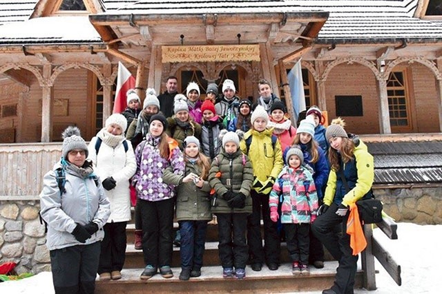 Ministranci z Lewina Kłodzkiego odpoczywali na Podhalu.