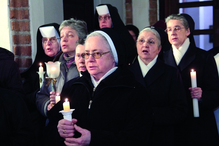 ▲	Świętowanie było też okazją do umocnienia się w powołaniu.