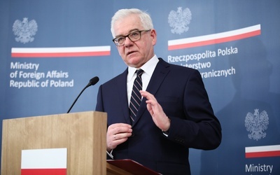 MSZ: Minister wyraził gotowość strony polskiej do dalszego dialogu z Izraelem