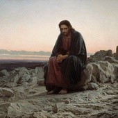 Iwan Kramskoj
Chrystus na pustyni 
olej na płótnie, 1872
Państwowa Galeria 
Tretiakowska, Moskwa