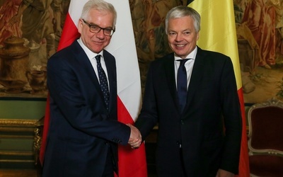 Jacek Czaputowicz spotkał się z MSZ Belgii Didierem Reyndersem