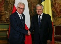 Jacek Czaputowicz spotkał się z MSZ Belgii Didierem Reyndersem