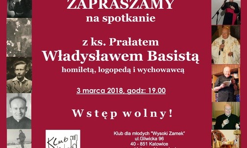 Spotkanie z ks. Basistą, Katowice, 3 marca