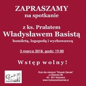 Spotkanie z ks. Basistą, Katowice, 3 marca