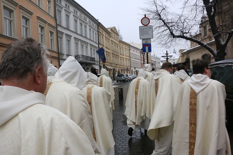 Pogrzeb o. Reginalda Wiśniowskiego - najstarszego dominikanina polskiego