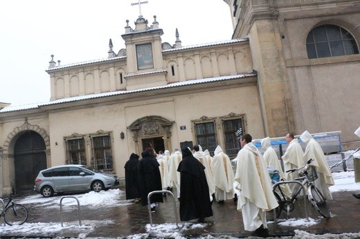 Pogrzeb o. Reginalda Wiśniowskiego - najstarszego dominikanina polskiego