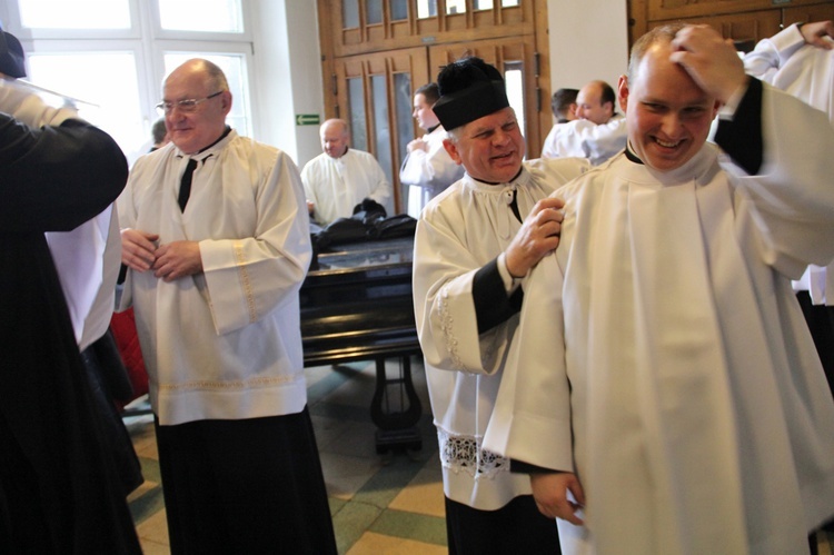 Obłóczyny w Wyższym Śląskim Seminarium Duchownym