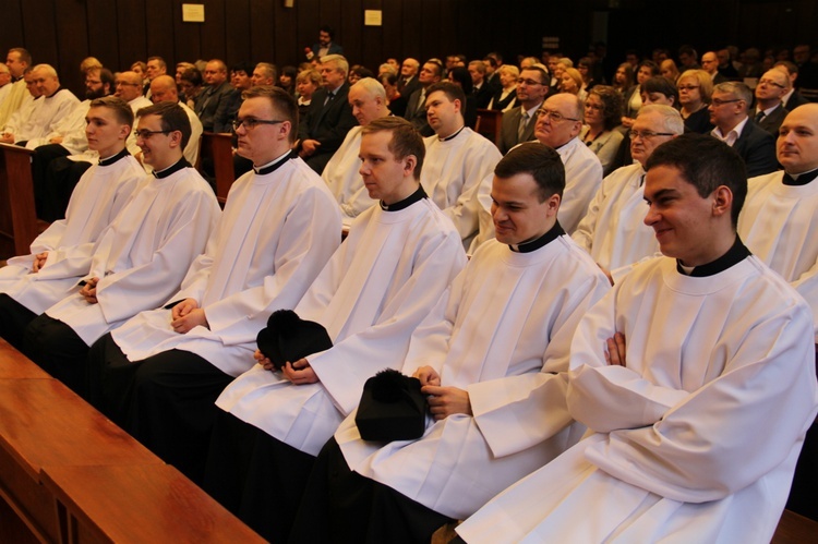 Obłóczyny w Wyższym Śląskim Seminarium Duchownym