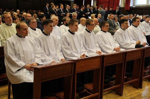 Obłóczyny w Wyższym Śląskim Seminarium Duchownym
