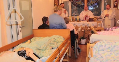 Świtowy Dzień Chorego w hospicjum w Koszalinie
