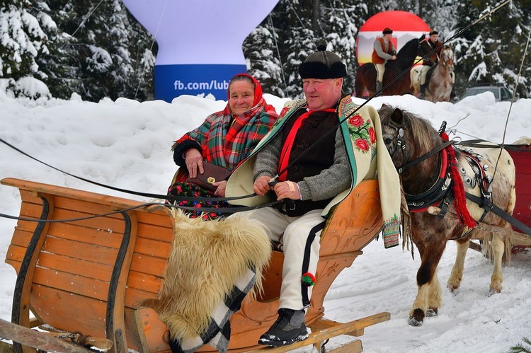 Góralskie wyścigi na śniegu