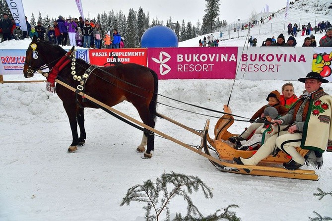 Góralskie wyścigi na śniegu