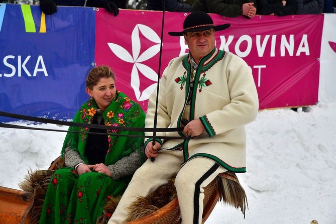 Góralskie wyścigi na śniegu