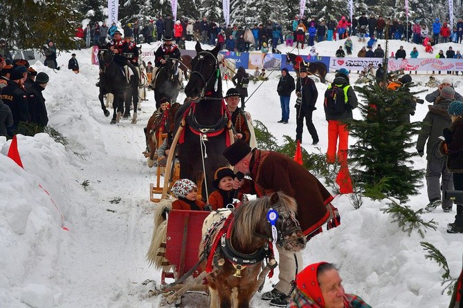 Góralskie wyścigi na śniegu