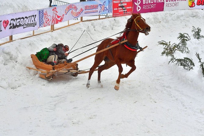 Góralskie wyścigi na śniegu