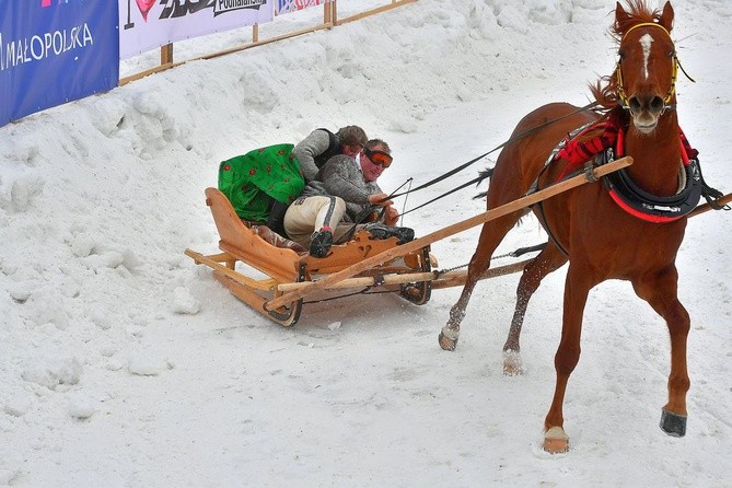 Góralskie wyścigi na śniegu