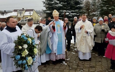 Uroczystości przewodniczył bp Piotr Turzyński