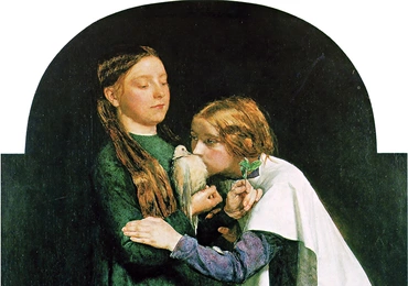 John Everett MillaisPowrót gołębicy do arki olej na płótnie, 1851Muzeum Ashmolean, Oksford
